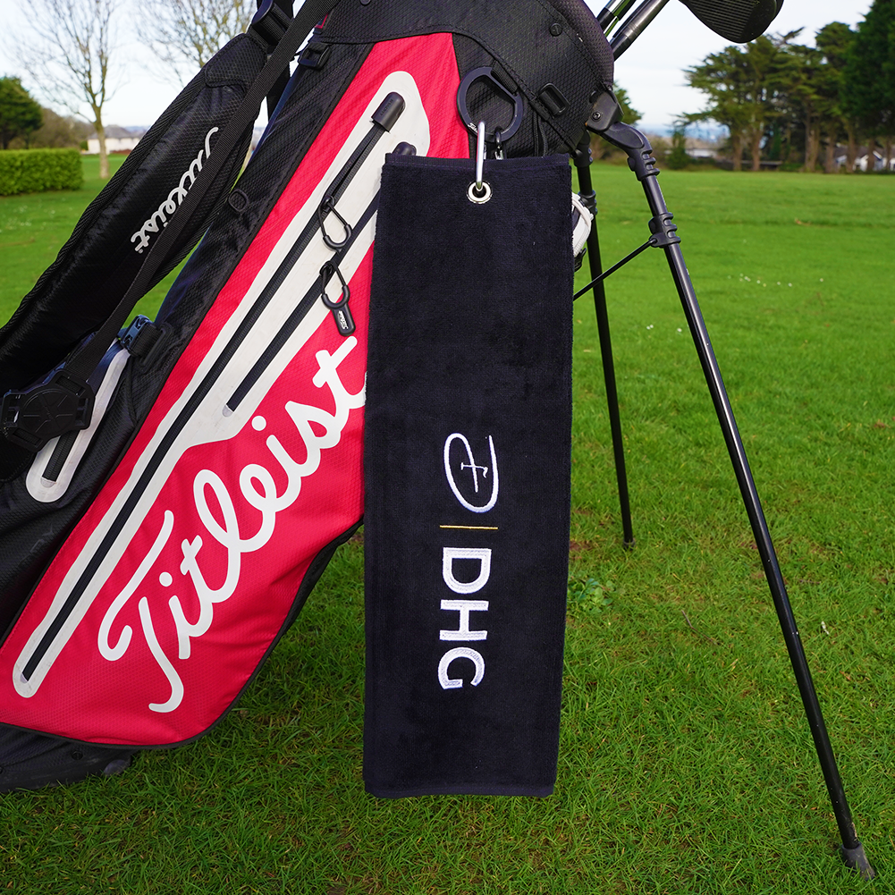 Tri-Fold Towel Black | DHG