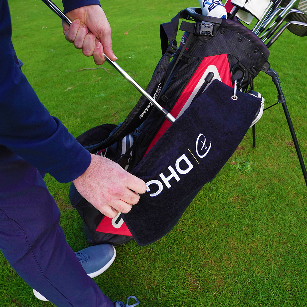 Tri-Fold Towel Black | DHG