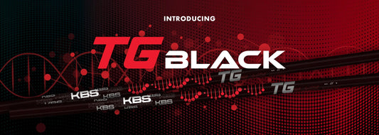 Steel stability with graphite speed - KBS TG Black shafts